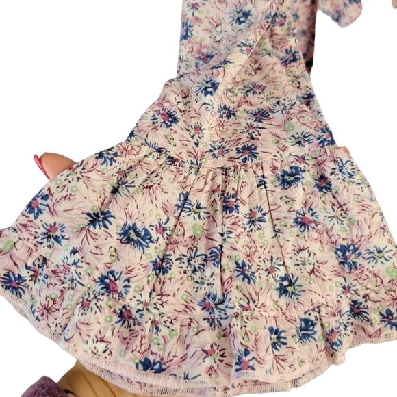 COTTAGECORE Tiered Floral Ruffle Dress - Picture 6 of 13